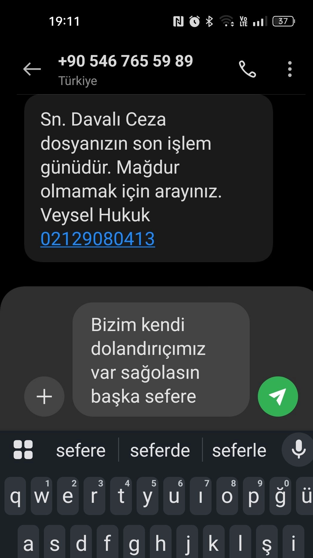 Gerçek UYAP Mesajı Nasıl Olur?