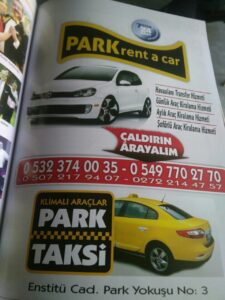Afyon Park Rent A Car