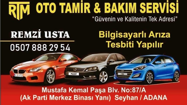 RTM OTO TAMİR BAKIM SERVİSi ADANA