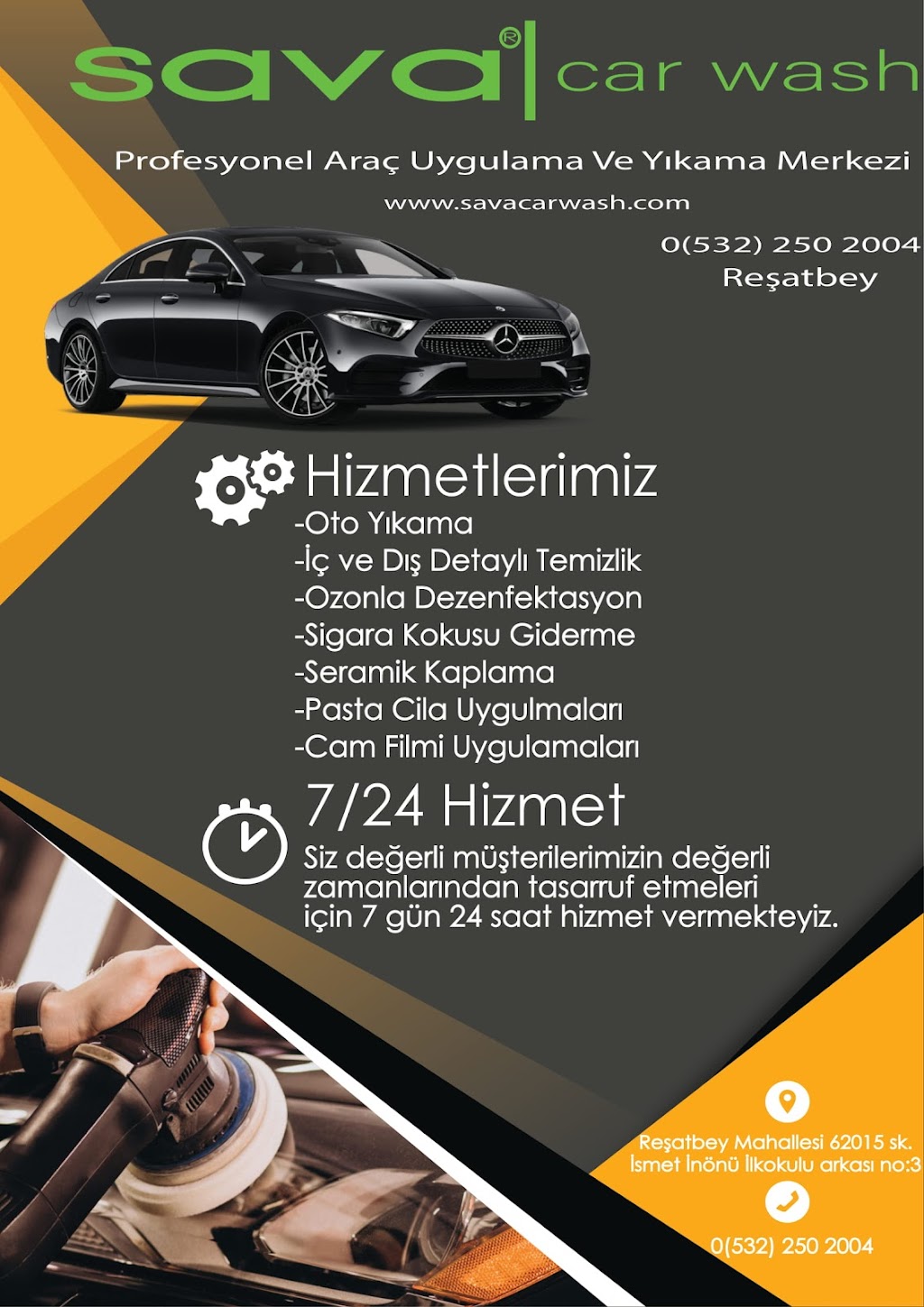 Sava Car Wash Profesyonel Oto Yıkama & Uygulama Merkezi