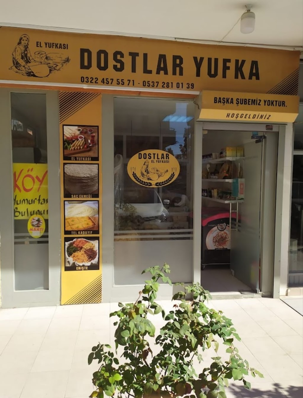 Dostlar yufka adana