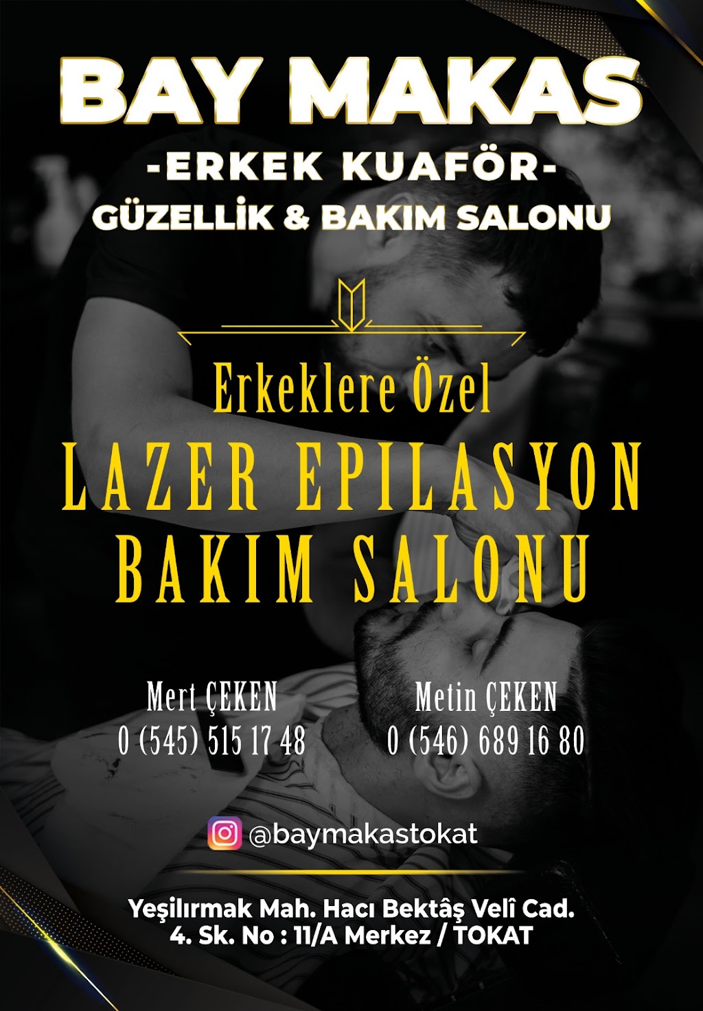 BAY MAKAS SAÇ TASARIM & ERKEK GÜZELLİK SALONU