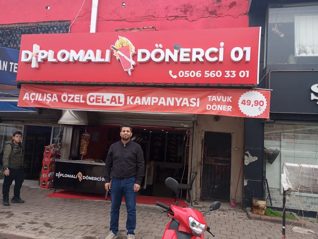 Diplomalı dönerci(ADANA)