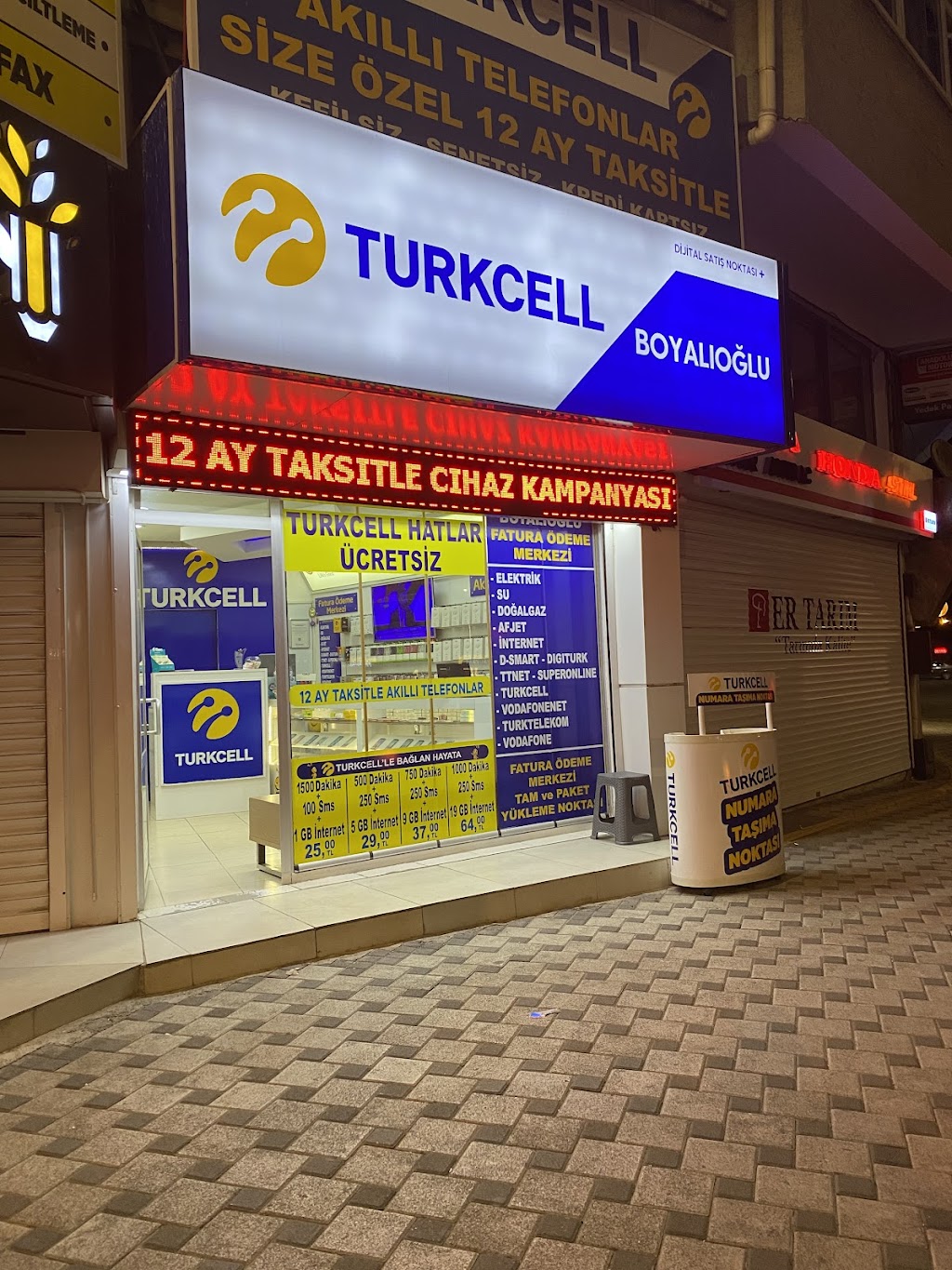 TURKCELL BOYALIOĞLU CEP MERKEZİ (FaturaÖdemeMerkezi) DSNPLUS+