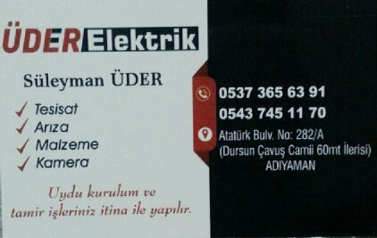 ÜDER ELEKTRİK