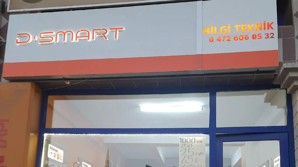 AĞRI DSMART – BİLGİ TEKNİK