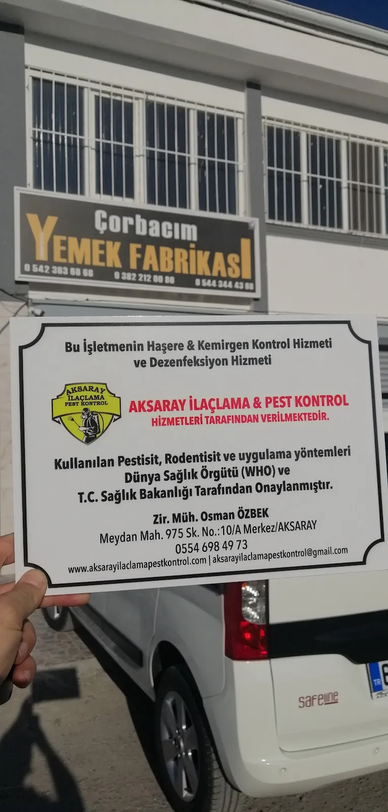 Aksaray İlaçlama Pest Kontrol