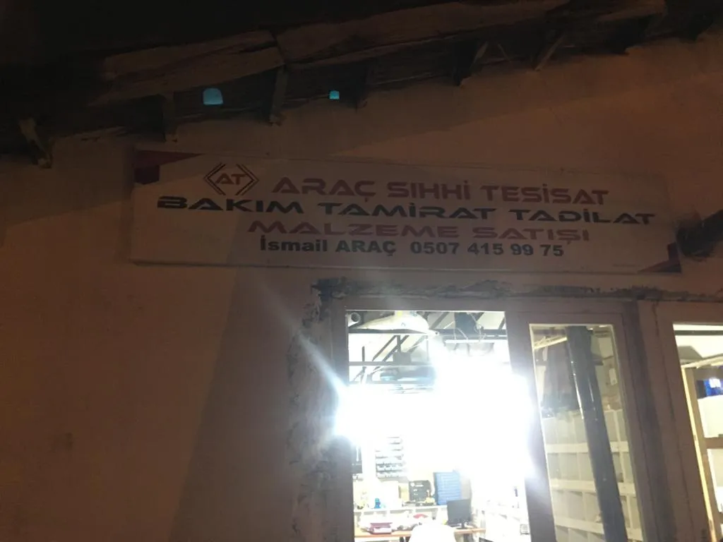 Araç sıhhi tesisat