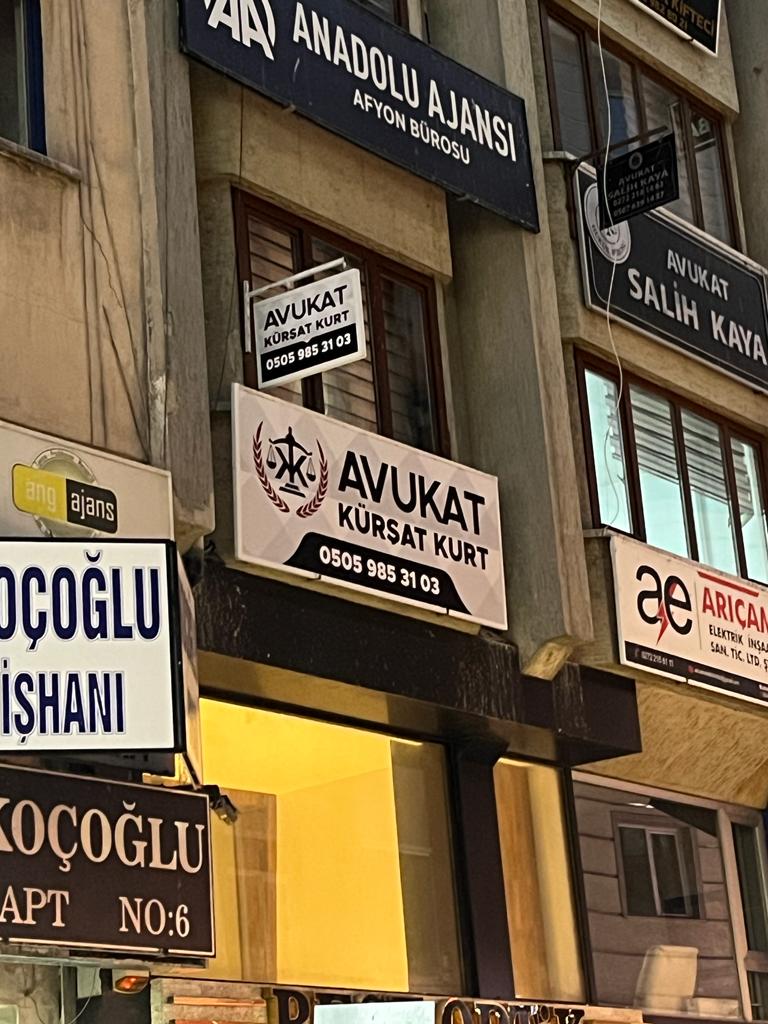 Av. Kürşat Kurt - Kurt Hukuk Bürosu - Afyon