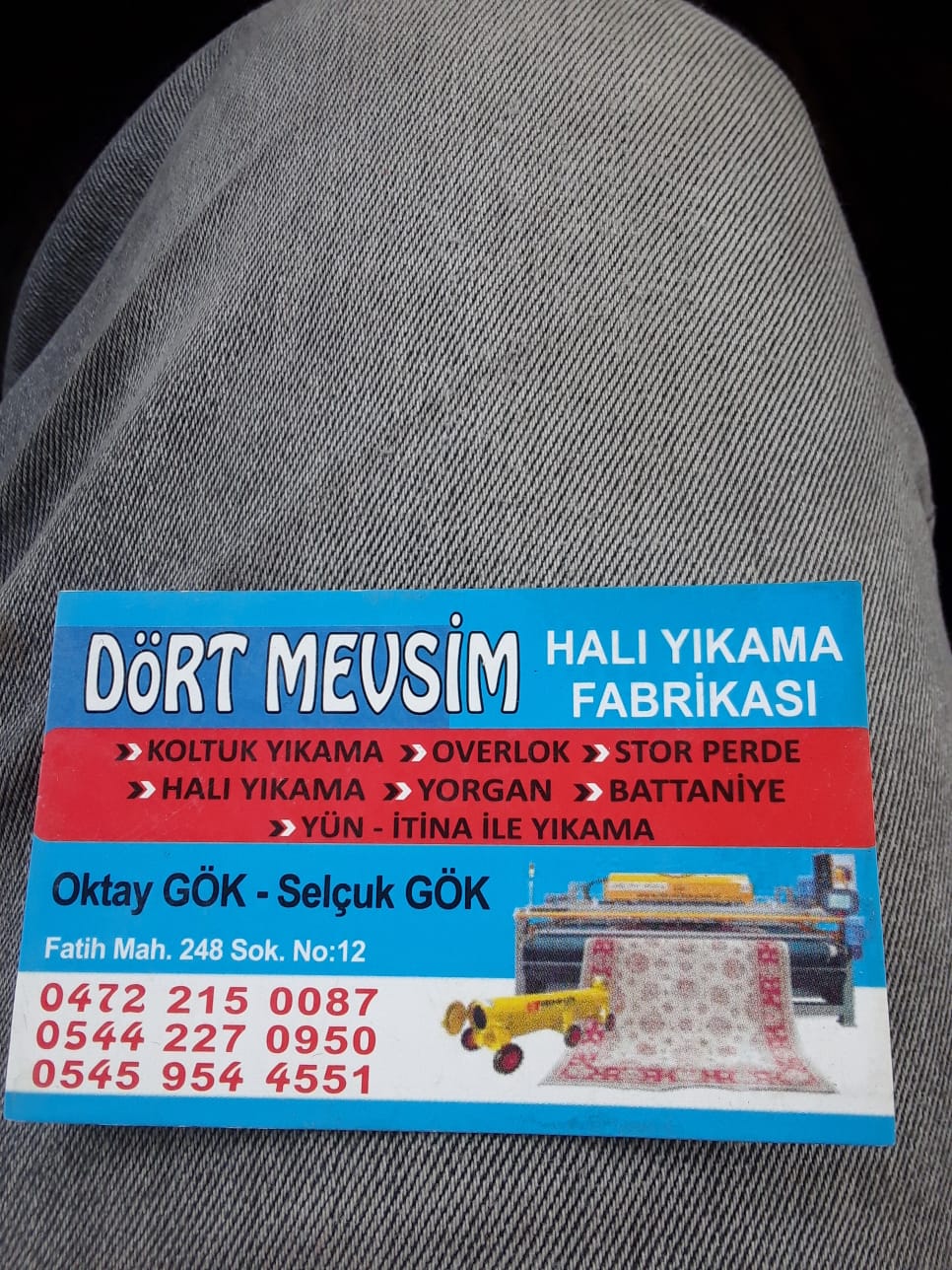 DÖRT MEVSİM HALI YIKAMA FABRİKASI