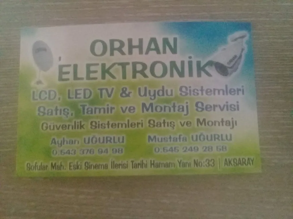 orhan elektronik