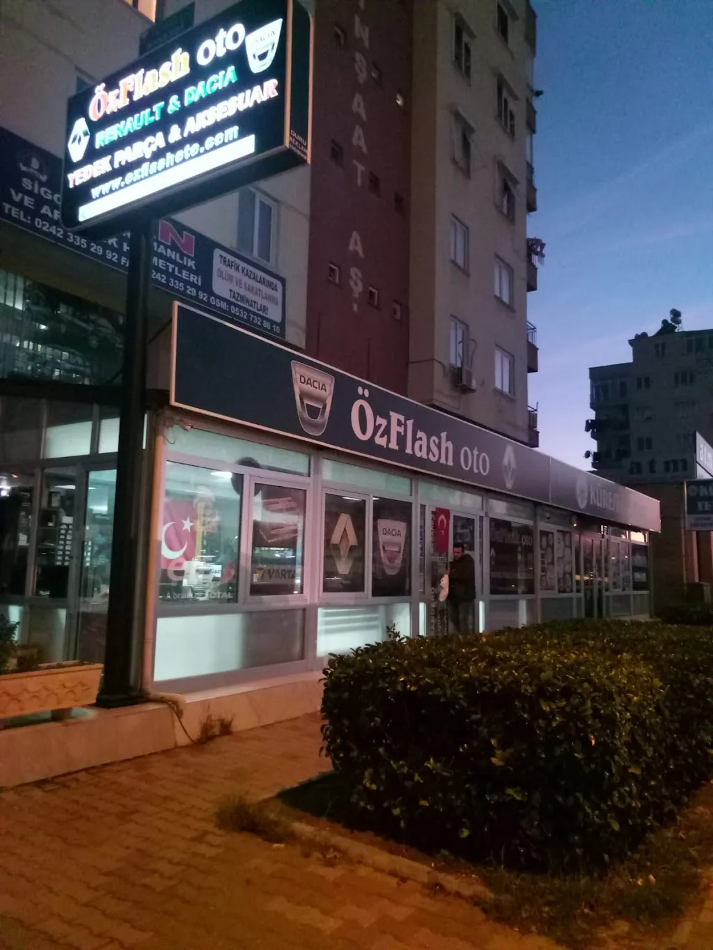 Antalya renault ve dacıa oto yedek parça öz flash oto