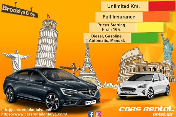 Cars Rental Antalya