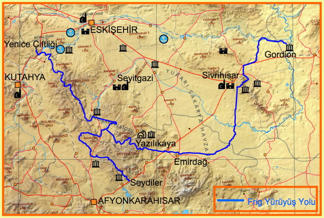 Frig Vadisi: Frig Yolu