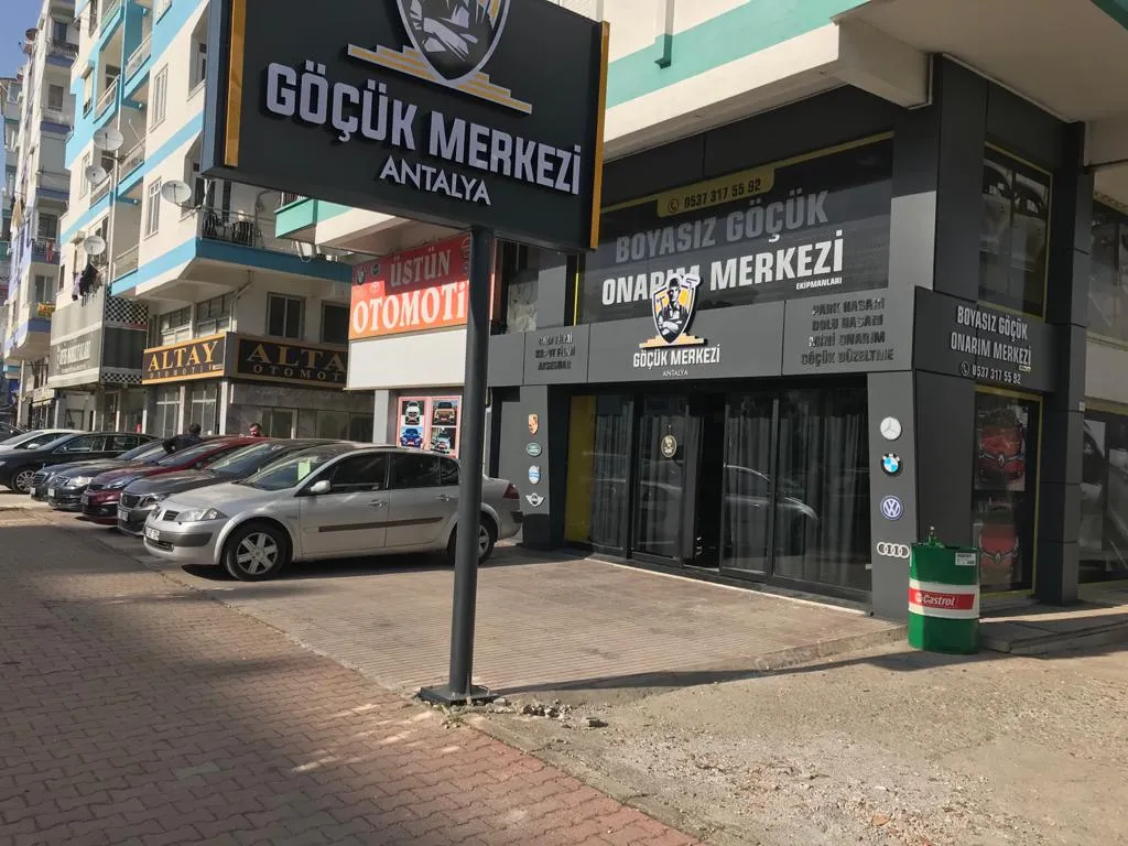 Göçük Merkezi Antalya Boyasız Göçük Onarım Merkezi