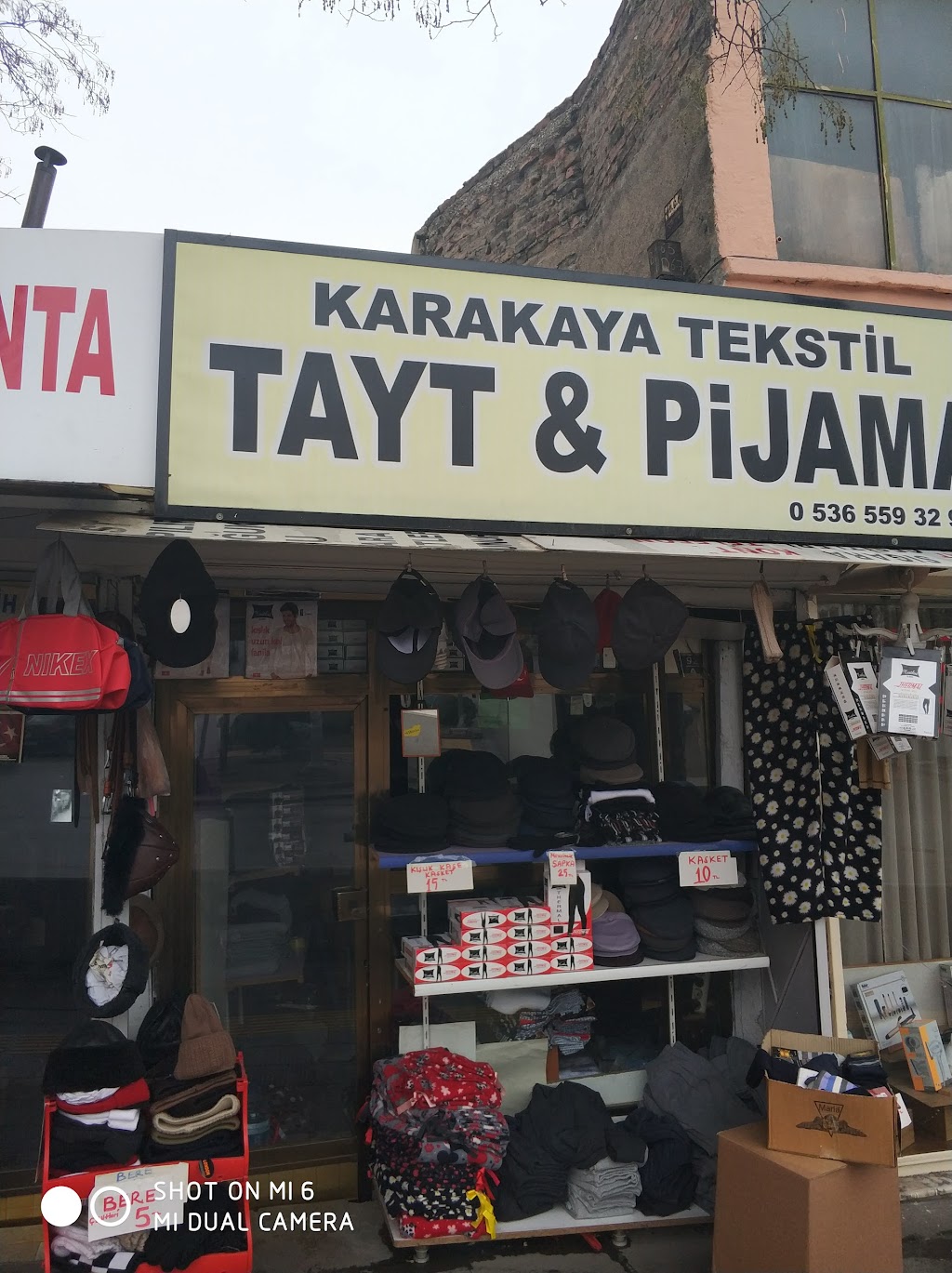 Karakaya Tekstil Tayt & Pijama Şapka