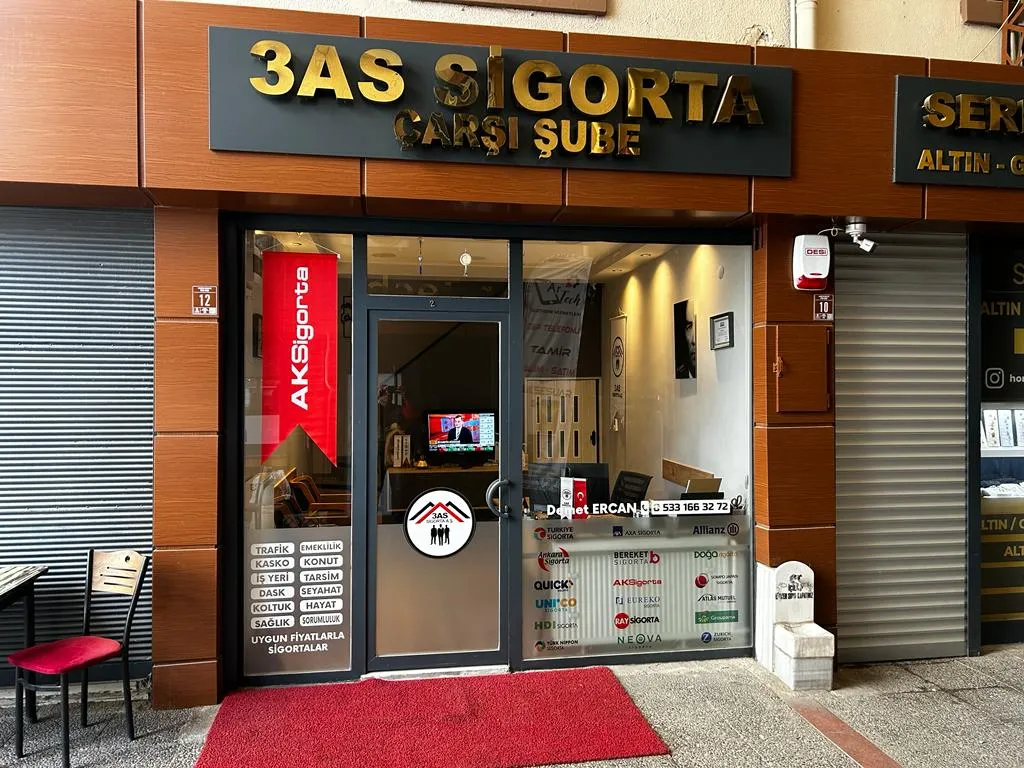 3 AS SİGORTA BALIKESİR ÇARŞI ŞUBESİ