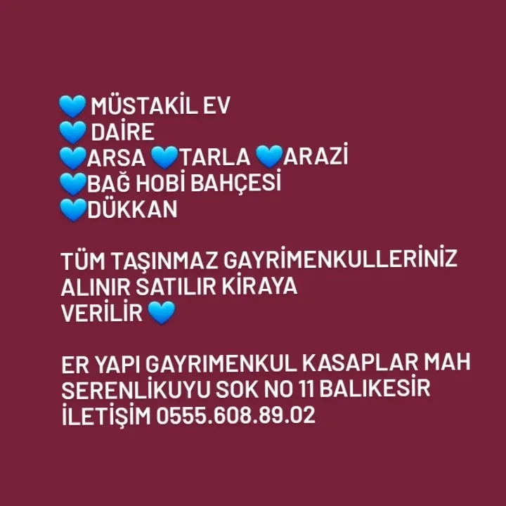 ER YAPI GAYRIMENKUL BALIKESİR