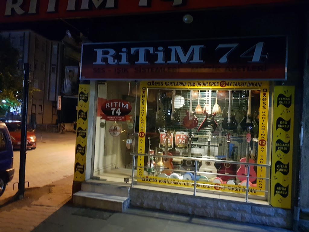 Ritim 74 Müzik Evi - Kayıt ve Çalışma Stüdyosu