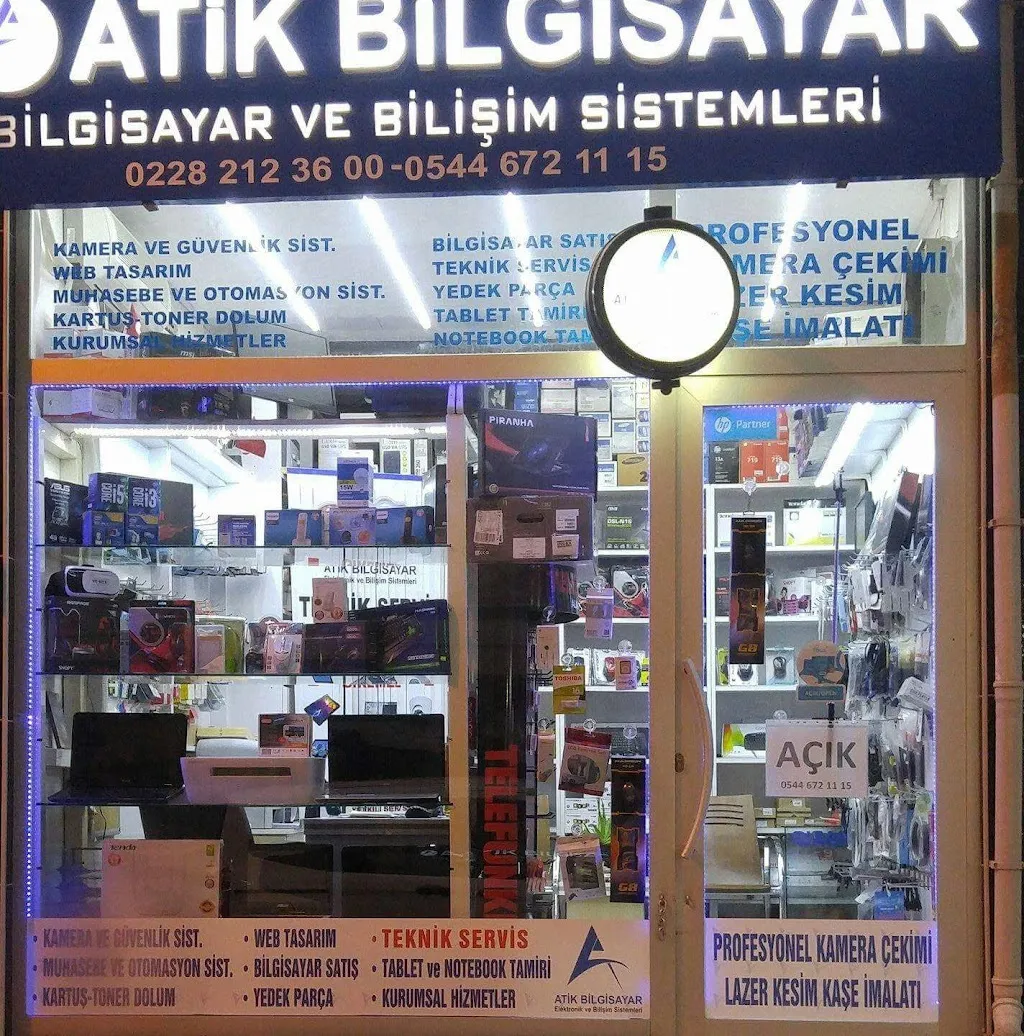 ATİK BİLGİSAYAR ELEKTRONİK ve GÜVENLİK SİSTEMLERİ