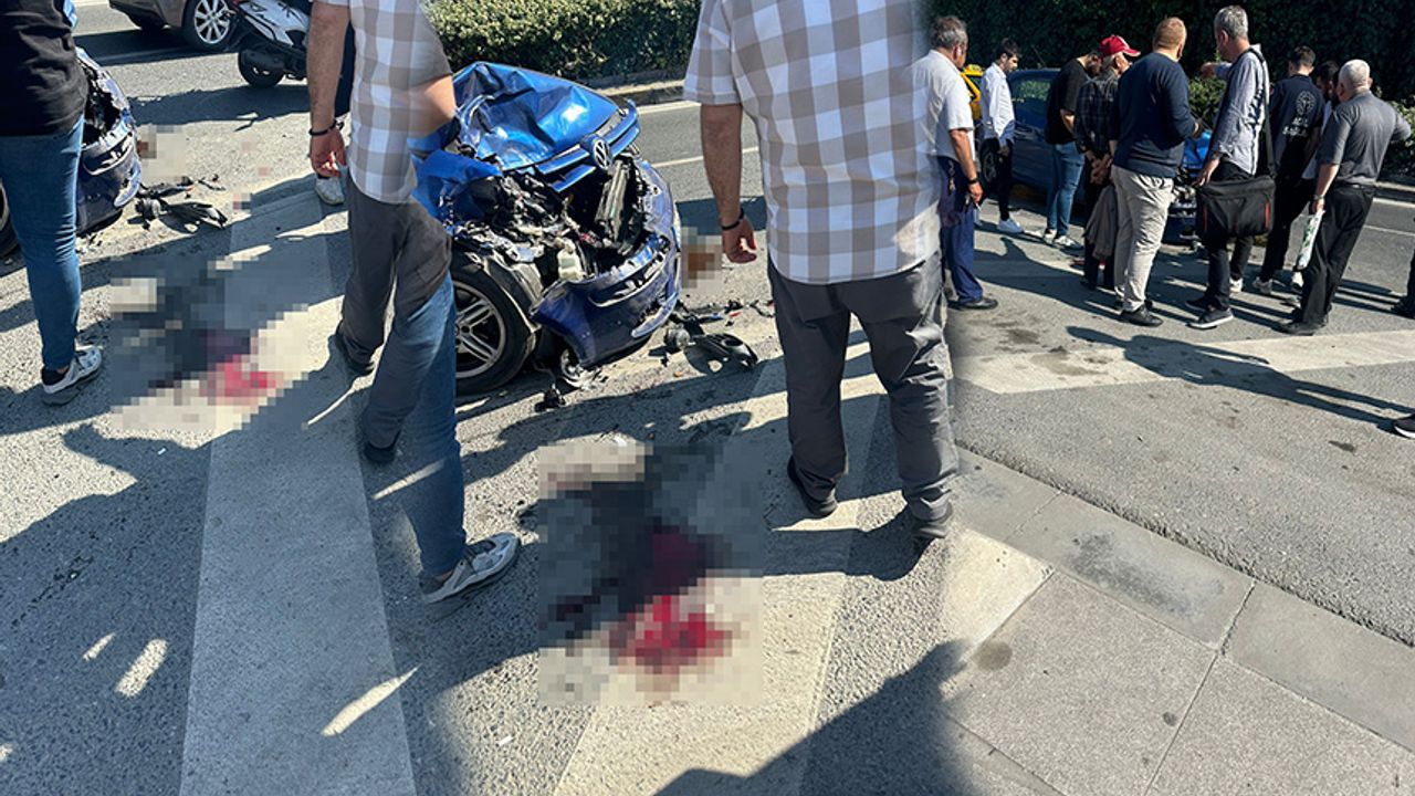 Beyoğlu’nda korkunç kaza: Araçların arasında sıkışan gencin bacağı koptu