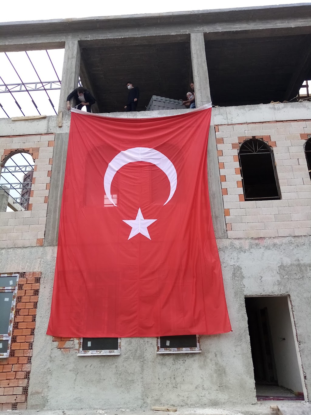 Bilecik merkez Bahçelievler mahallesi YUNUS EMRE CAMİİ İNŞAATI