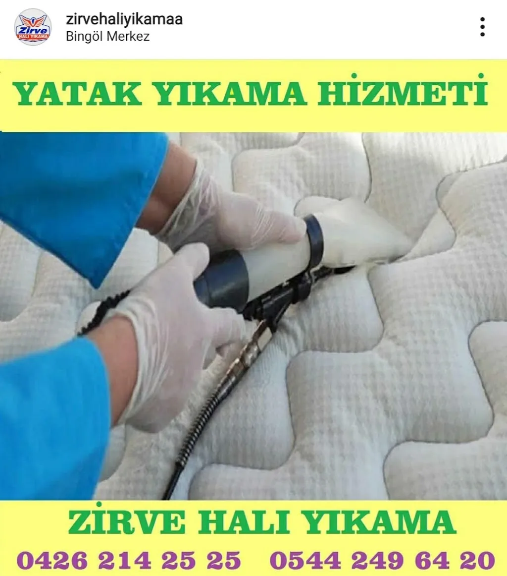 BİNGÖL ZİRVE HALI YIKAMA