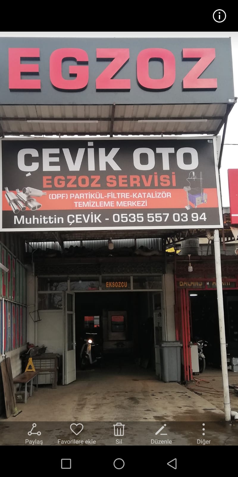 Çevik Oto Egzoz Servisi