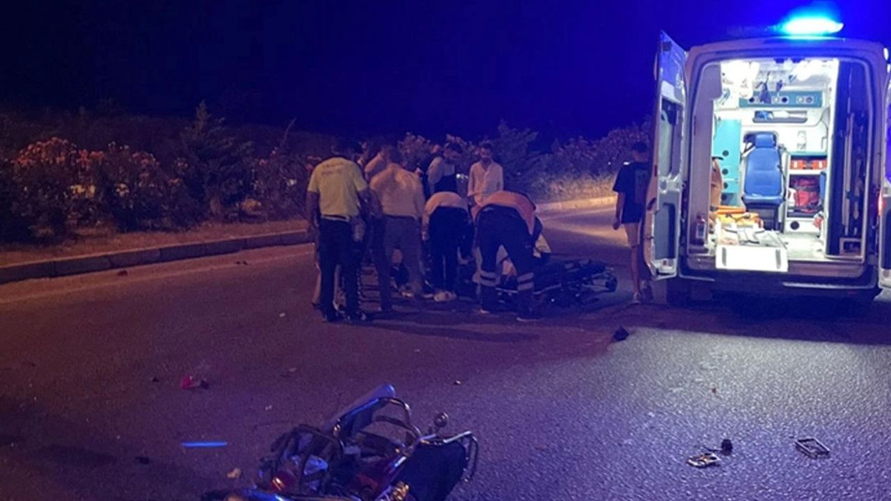 Feci kazaya karışan motosikletli yaşamını yitirdi