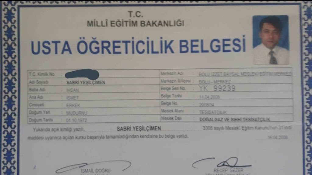 Bolu Su Tesisatçısı bolu tıkanıklık açma sabri usta