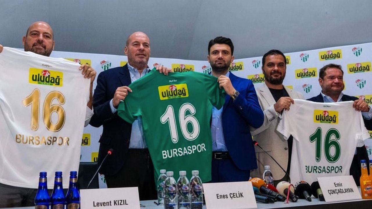 Bursaspor’un sırt sponsoru Uludağ İçecek oldu