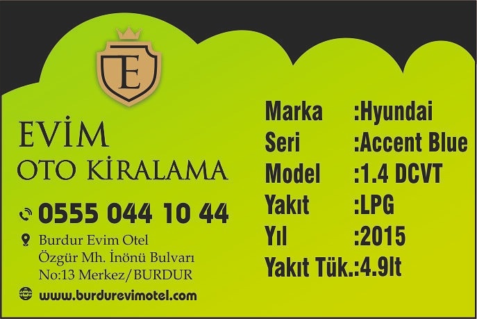 Evim araç kiralama