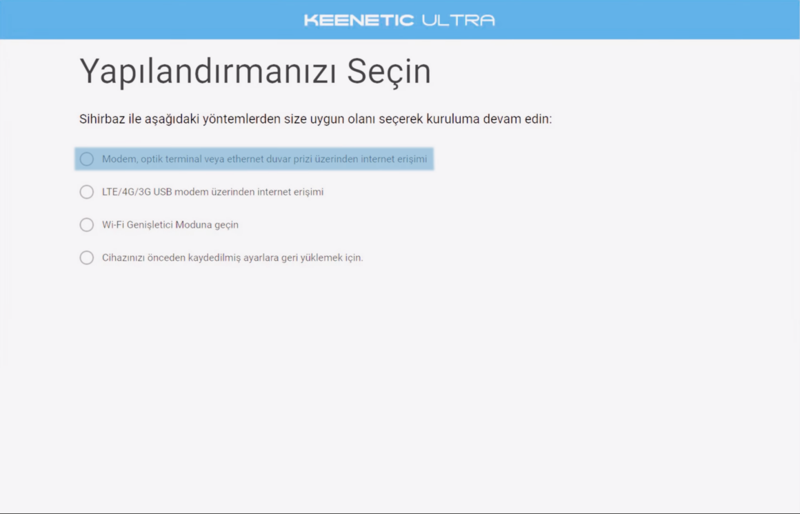 Keenetic Modem Kurulumu Nasıl Yapılır?