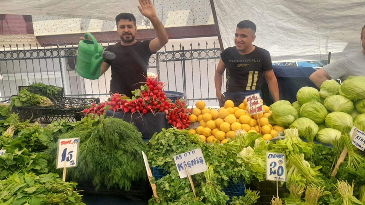 Semt pazarları yangın yeri