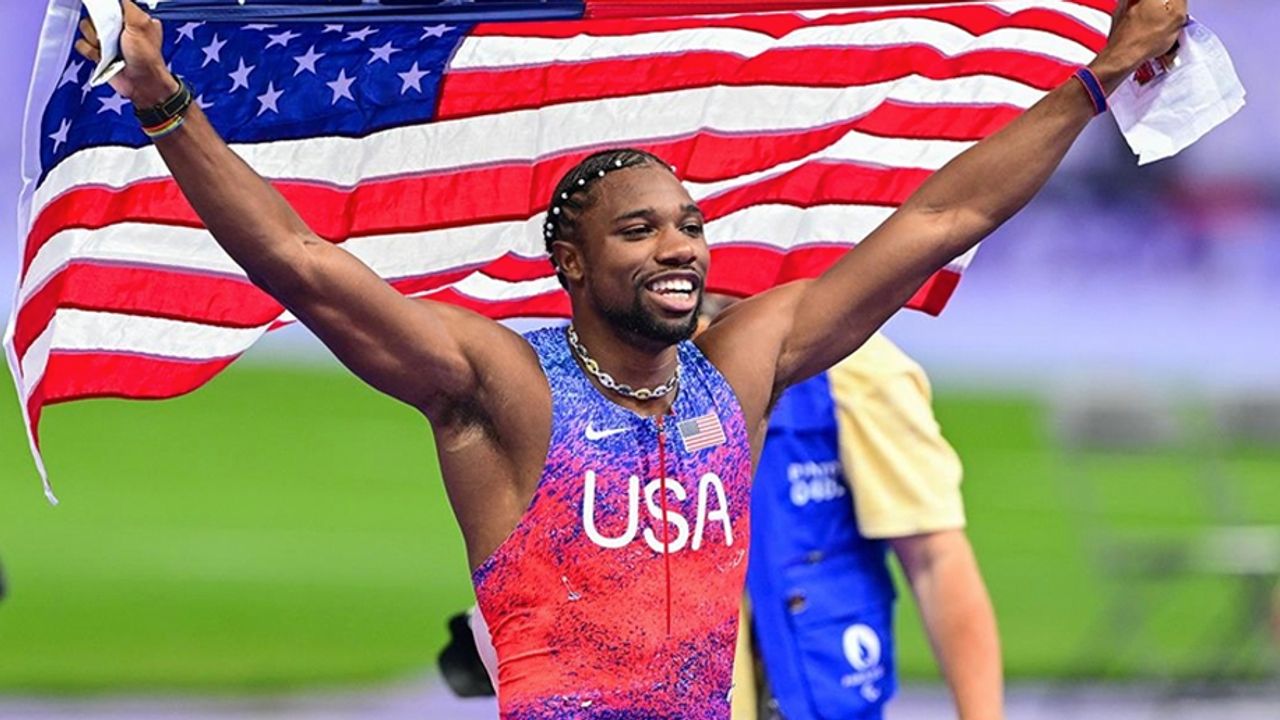 Atletizm erkekler 100 metrede ABD'li Noah Lyles altın madalya elde etti