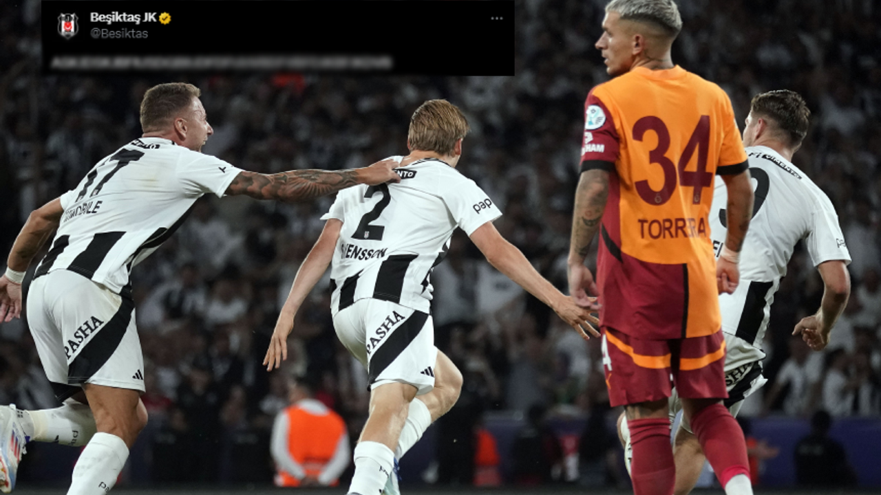 Beşiktaş, sosyal medya hesabından Galatasaray'la dalga geçti