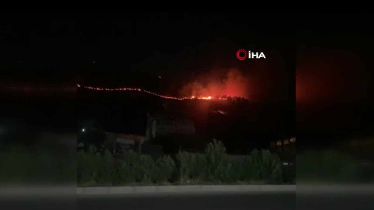 Hatay'da orman yangını! Ekipler seferber oldu