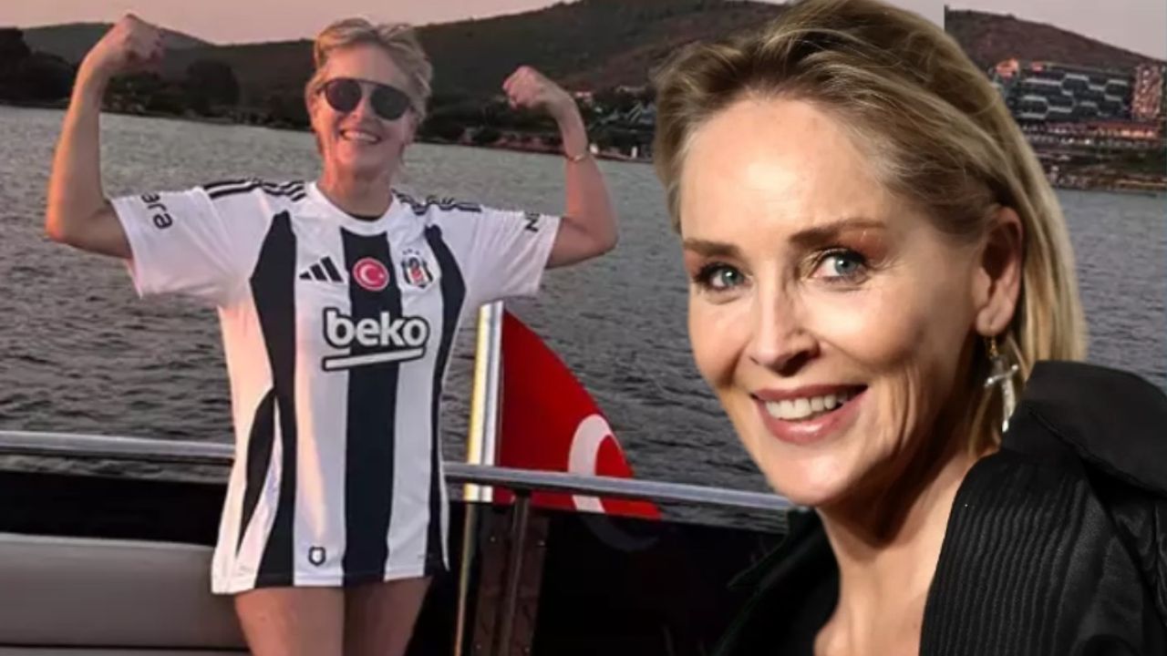 Sharon Stone Beşiktaşlı oldu: Galatasaraylı ve Fenerbahçeli hayranları üzgün!