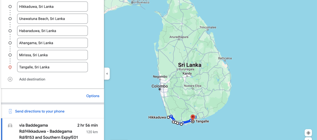 Sri Lanka’nın büyüleyici güney sahilleri