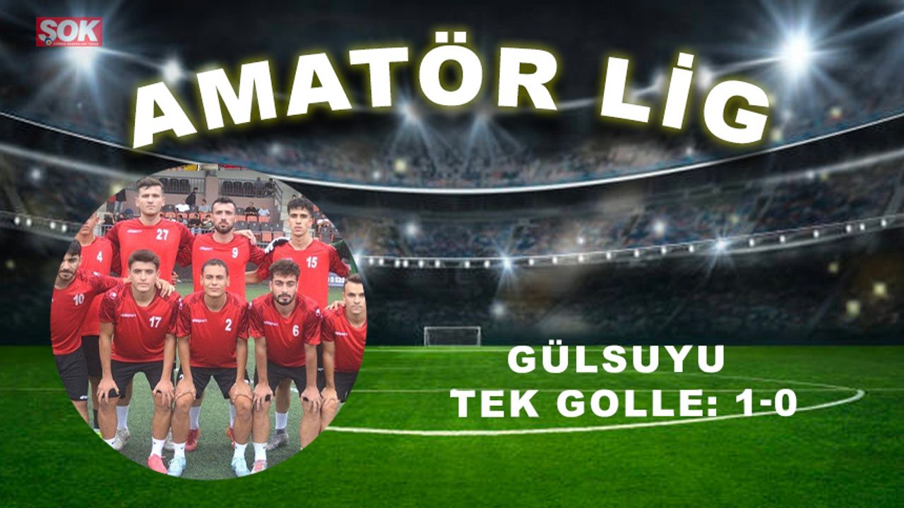 Gülsuyu tek golle: 1-0